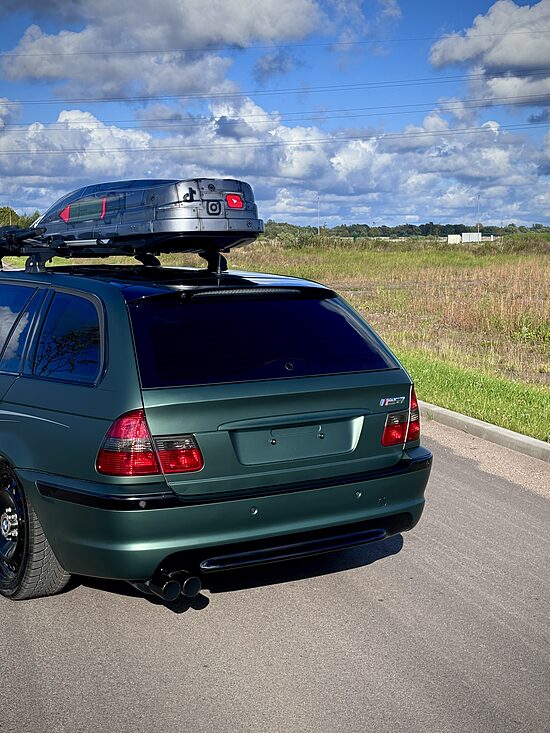 BMW E46 Touring Wiper Delete komplekts ar pogu — PP3